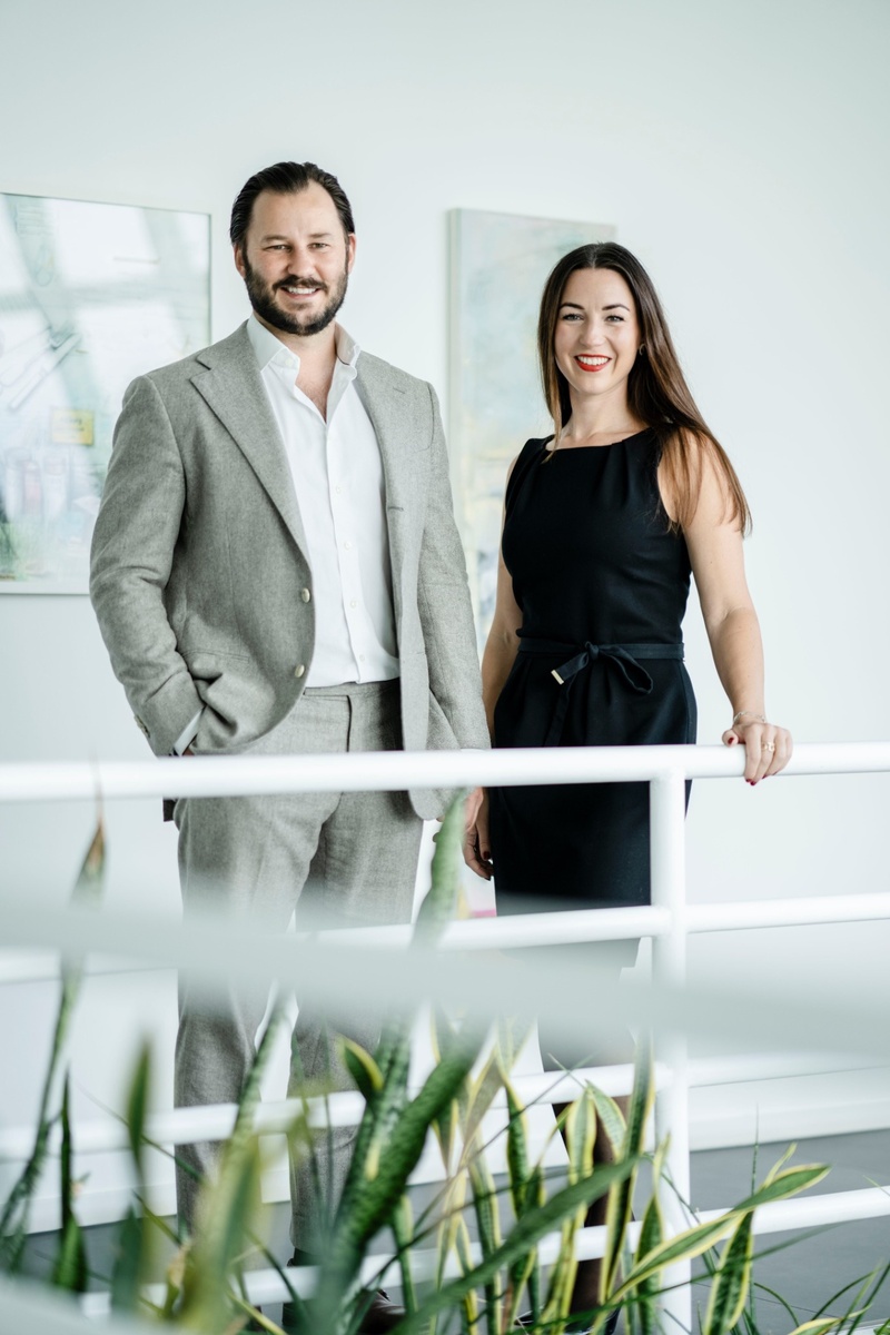 Porträt von Alicia und Nicolas Lindner