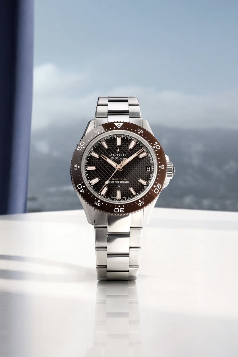 substantial_times_zenith_chronomaster_solo_sport_braun Braune Zenith Chronomaster Solo Sport
